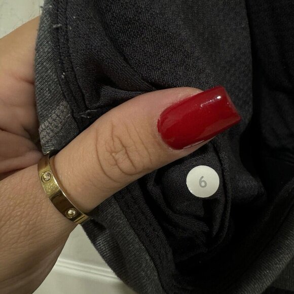 Lululemon Power Dance Tank Black‎ Grey Size 6 - Picture 5 of 7